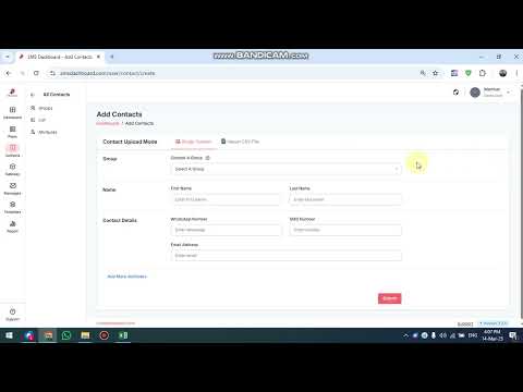 Sms Dashboard