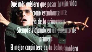 La parte de adelante - andres calamaro (subtitulado) con letra