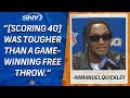 Immanuel Quickley on his 40-point outing, credits teammates pushing him | Knicks Post Game | SNY