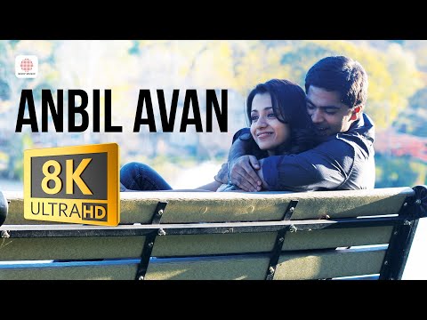 Anbil Avan 8K/4K Video Song | Vinnaithaandi Varuvaayaa | A.R. Rahman | STR, Trisha