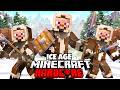 100 Players Simulate Trapped In An Ice Age In Minecraft Movie