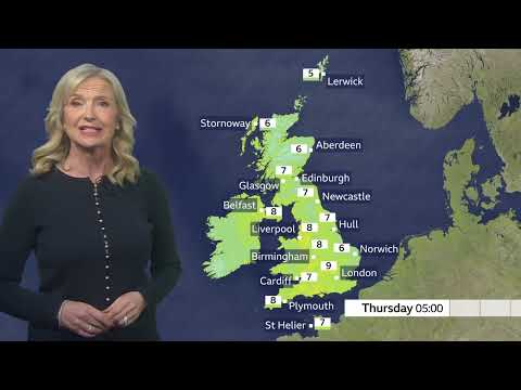 BBC Weather today in UK - January 21st 2026