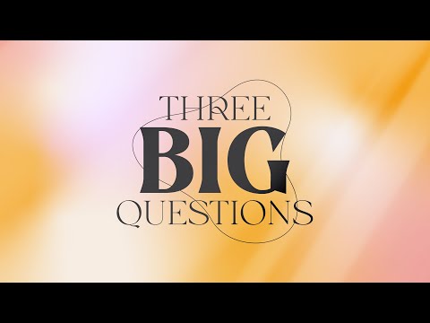 3 Big Questions // What difference can I make? // Aaron Damjanovich