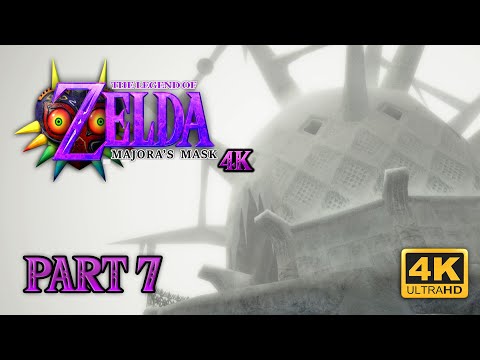 Zelda Majora's Mask 3D 4K 100% Walkthrough - Part 7 (Snowhead Temple)