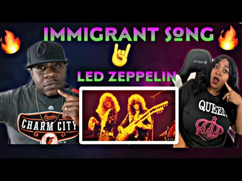 THIS IS AMAZING!!!  LED ZEPPELIN - IMMIGRANT SONG LIVE 1972 (REACTION)