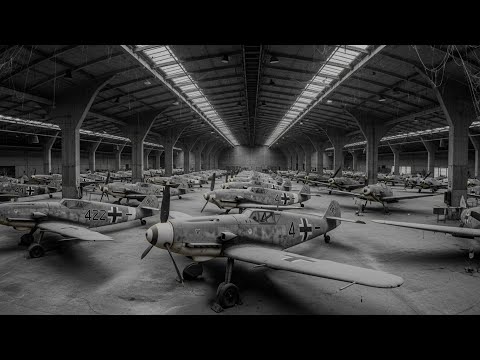 Inside the Massive Nazi Aircraft Hangar Where 300 Fighter Planes Were Sealed After the War