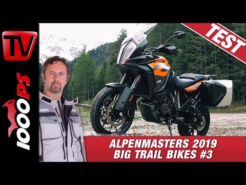 KTM 1290 Super Adventure S im Alpenmasters Test - Vergleich - große Reiseenduros 3/4