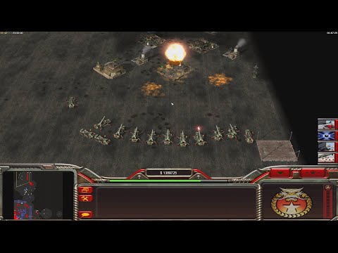 Nuke Cannon Spam - CHINA Nuke General - Command & Conquer Generals Zero Hour