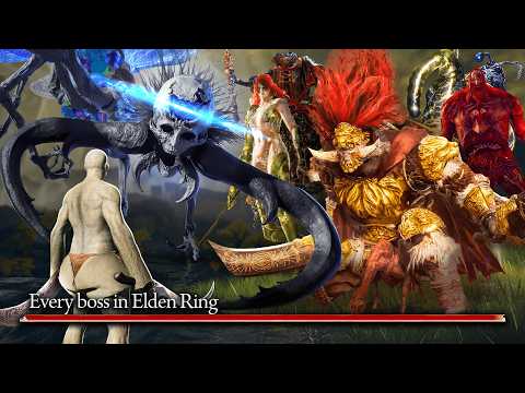 All 207 bosses in Elden Ring but if I die the game restarts... (and randomizes)