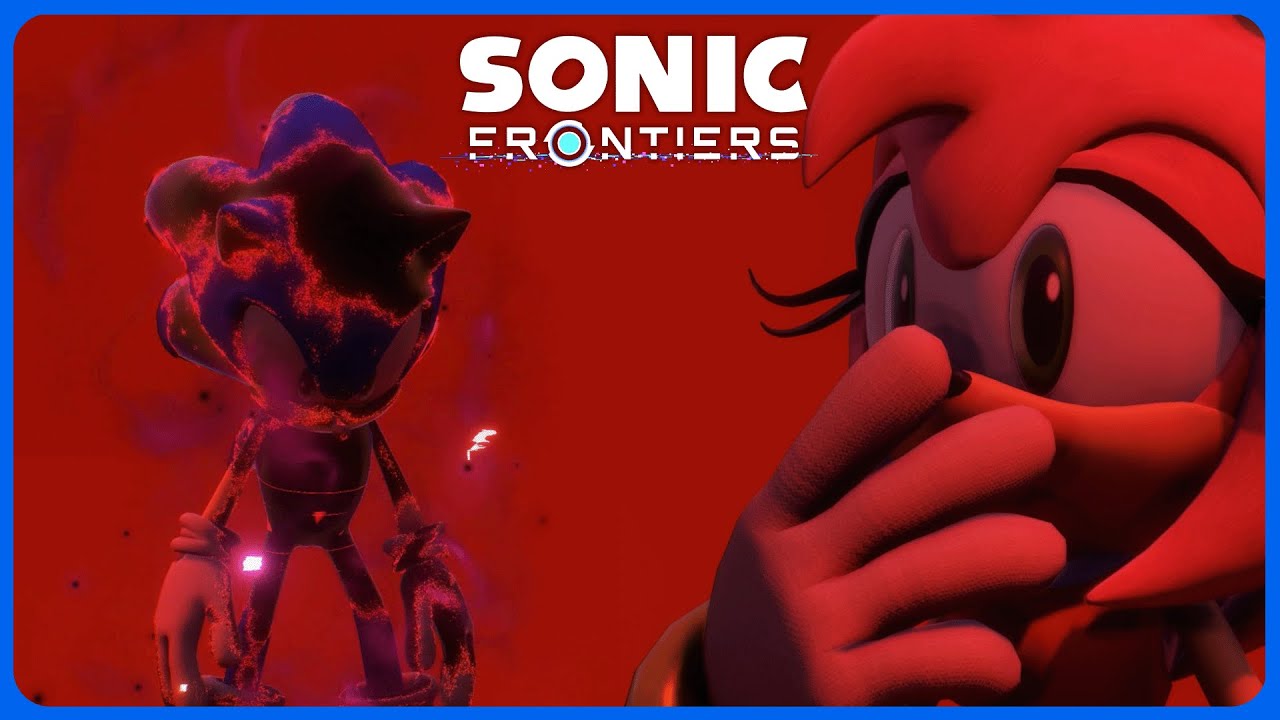 Sonic becomes corrupted - Sonic Frontiers