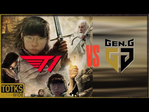 THE RETURN OF THE KING! - T1 vs GenG Highlights - LCK Spring Week 8