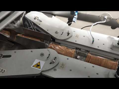 Laferpack Fast - packaging machine for biscuits on edge / Confezionatrice per biscotti in costa