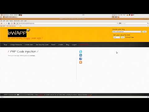 10 Bwapp Tutorials Php Code Injection
