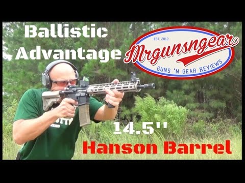 Ballistic Advantage 14.5'' Performance Series Hanson Barrel Accuracy Test \u0026 Review (HD)