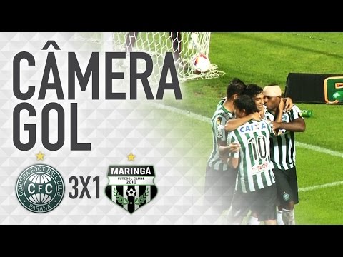 Câmera Gol - Coritiba 3 x 1 Maringá