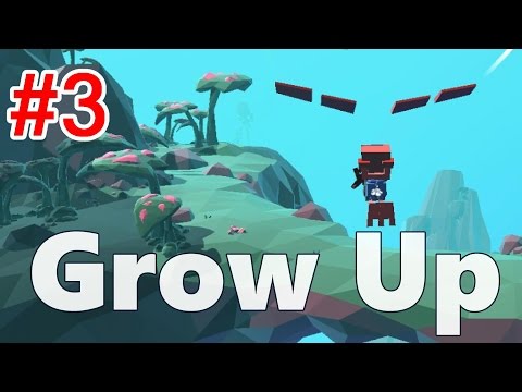 Gliding Over the Pretty Planet! - Grow Up #3 (Steam Game)