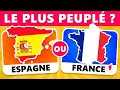 Quel PAYS est le plus PEUPLÉ ? 🌍 | Quiz 30 questions