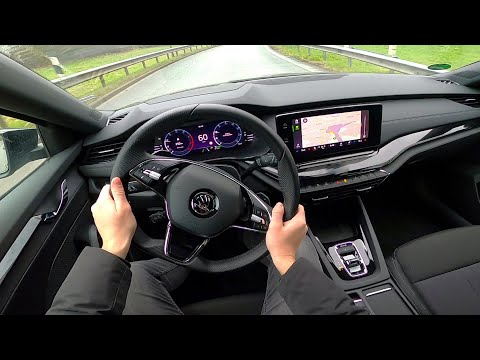 2022 Skoda Octavia Combi Sportline 4x4 2.0 TSI - pov test drive