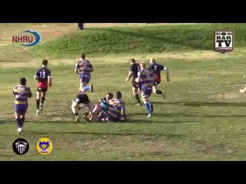 2015 NHRU Round 13 Premier 1 Highlights - Maitland v Hamilton