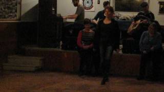 Melody Cameron Stepdancing at West Mabou Family Square Dance February 11, 2017