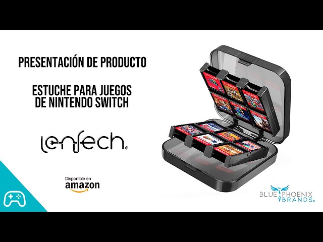 Vídeo relacionado con CENPEK Estuche para Tarjetas De Juego para Nintende Switch Caja De Almacenamiento Magnética con 12 Ranuras para Tarjetas para Switch Lite NS Nx - Hongo Rojo