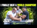 I FINALLY BEAT A WORLD CHAMPION ARM WRESTLER!