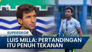 Persib Bandung Bermain dengan 10 Pemain saat Lawan Borneo FC, Luis Milla: Pertandingan Penuh Tekanan
