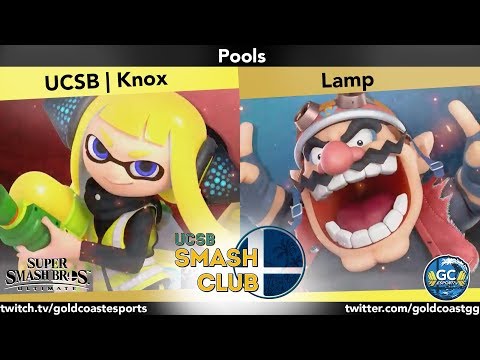 UCSB LAN - UCSB | Knox (Inkling) vs Lamp (Wario) (Pools) - Smash Ultimate