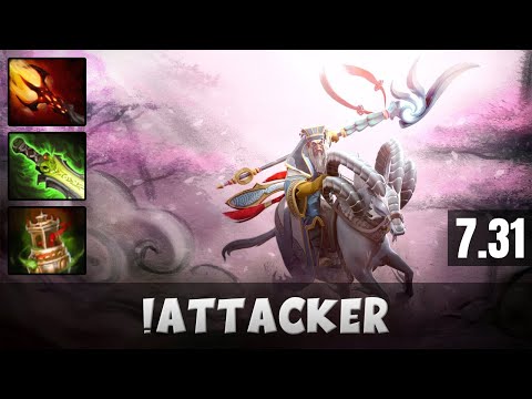 ATTACKER Keeper of the Light MID LANE Gameplay | Dota 2 Full Game