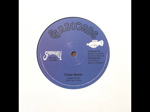 Naggo Morris - False Rasta + version (10“)