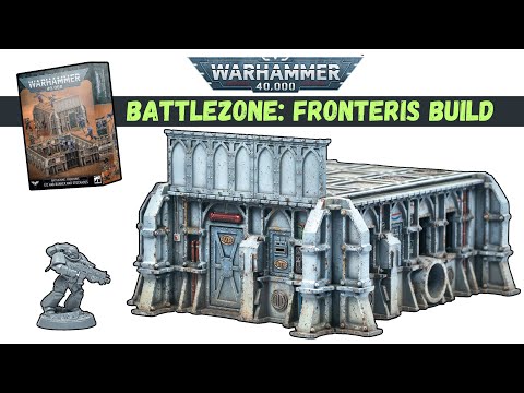 Painting and Weathering Warhammer 40K Fronteris bunker