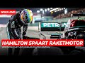 Hamilton spaart raketmotor, Verstappen met mooi gebaar richting marshal | Week-End