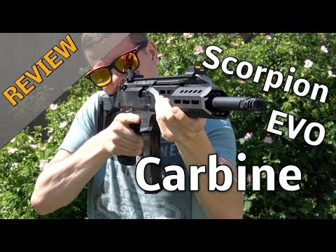 ASG CZ Scorpion Evo3 A1 Carbine (S)-AEG - Review 4k/UHD *German*