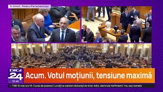 🟣 Moțiunea de cenzură anti-Bolojan, dezbatere în Parlament (V)