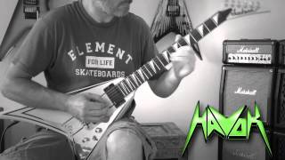 Havok - Living Nightmare Guitar Cover
