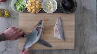 How to Filet a Fish - Branzino | Restaurant Style