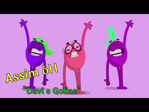 PISADINHA 3 PALAVRINHAS - ASSIM ÓH - DAVI E GOLIAS - MÚSICA INFANTIL GOSPEL