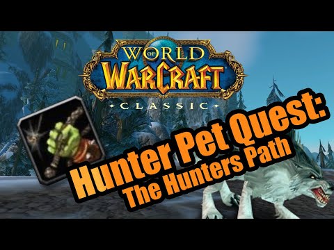 WoW Classic Hunter Pet Questline (Level 10 Alliance Dwarf Hunter)