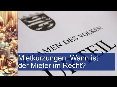 Mietkürzungen: Wann ist der Mieter im Recht?