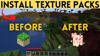 How to Install Texture Packs in Minecraft Java - Download Minecraft Resource Packs 2023