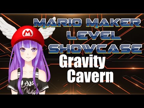 Mario Maker - Level Showcase - [Gravity Cavern]