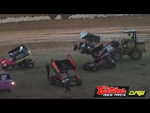 Sprintcars - A-Main - Track Championship - Brisbane Speedway - 15.10.16