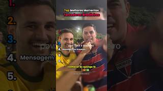 Rankeando Melhores Momentos de Torcedores Brasileiros #shorts #futebol #ranking #top5 #meme
