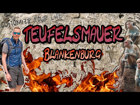 Unterwegs auf der Teufelsmauer in Blankenburg