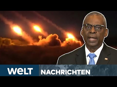PUTINS KRIEG: Klares Signal aus Ramstein! Ukraine erhält mehr Hilfe gegen Russland | WELT STREAM