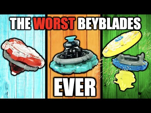 Top 10 WORST Beyblades Ever!