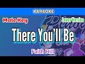 There You'll Be by Faith Hill (Karaoke : Male Key : Lower Version)