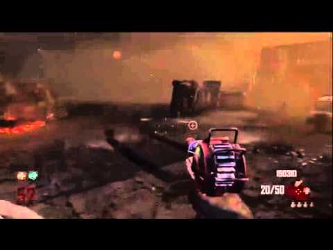 TranZit Round 50+ Jet Gun Strategy Solo (Green Run) - Black