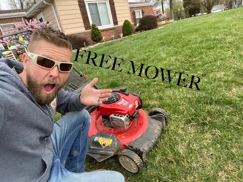 I Found A Mower In The Trash!