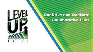 OneDrive and OneNote Collaborative Files